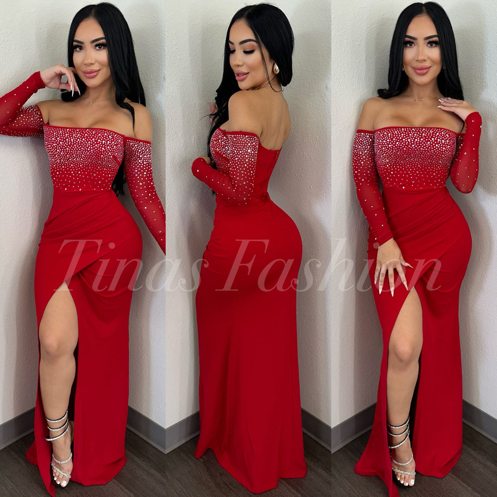 Duke Red Gown