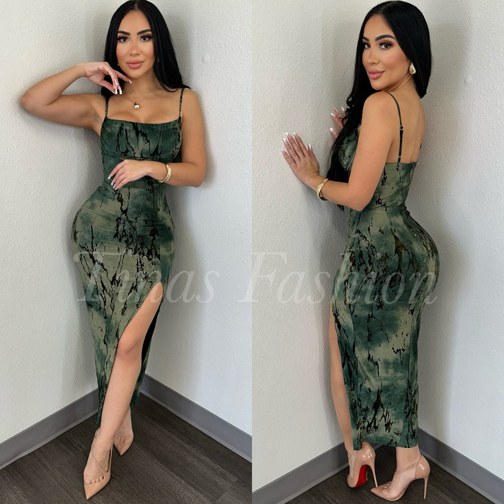 Victoria Green Dress