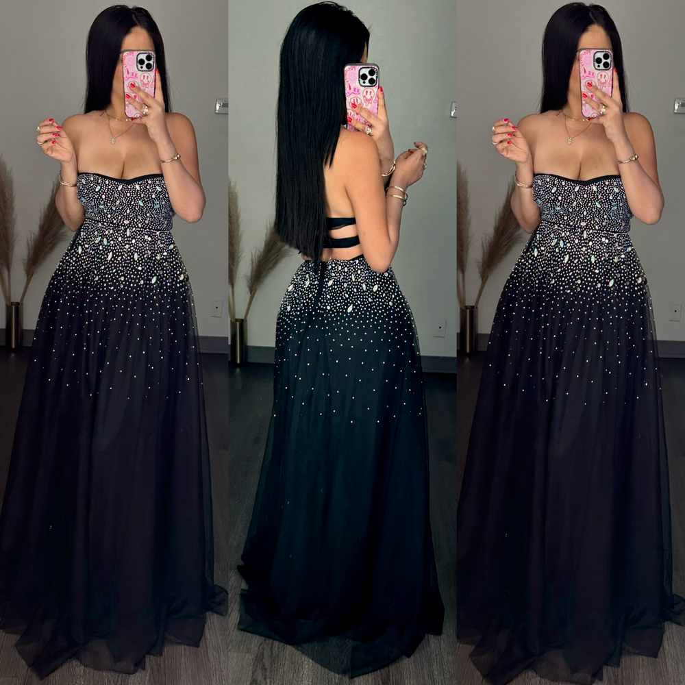 Yulissa Rhinestones Gown