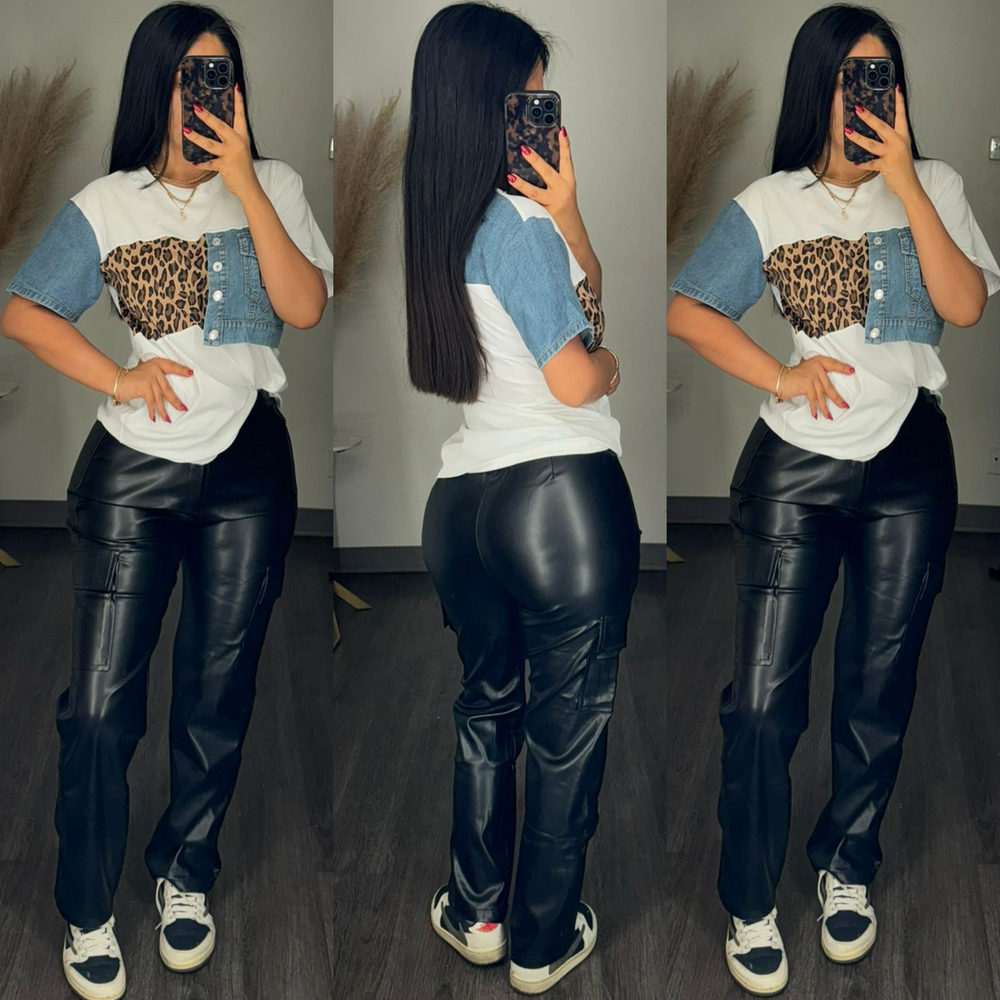 Palmer Faux Leather Pants