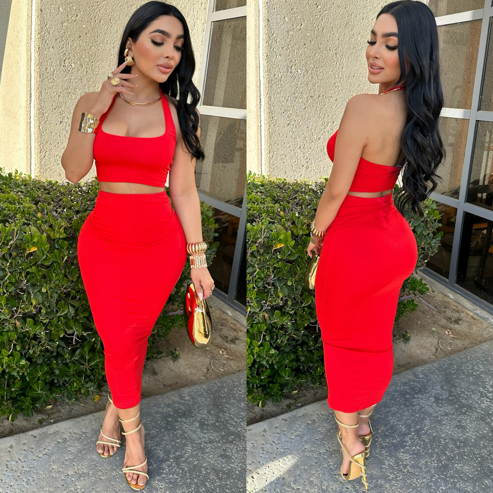 Odaliss Red 2PC Set