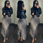 Nanette Leopard Skirt